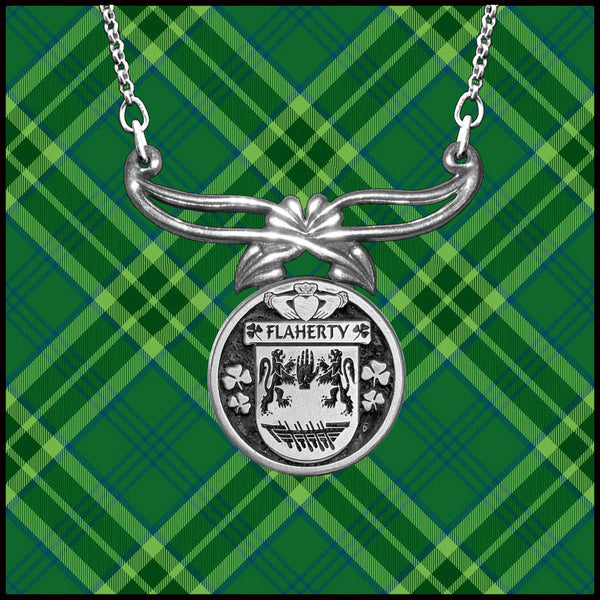 Flaherty Irish Disk Rennie Mackintosh Style Pendant IPRM