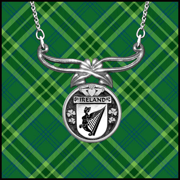 Ireland Irish Disk Rennie Mackintosh Style Pendant IPRM