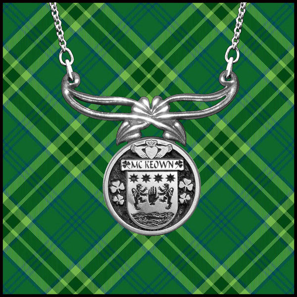 McKeown Irish Disk Rennie Mackintosh Style Pendant IPRM