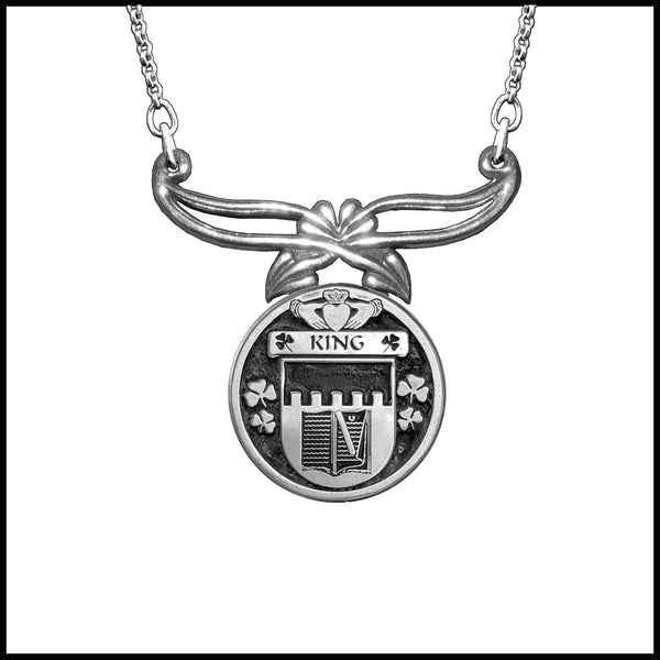 King Irish Disk Rennie Mackintosh Style Pendant IPRM