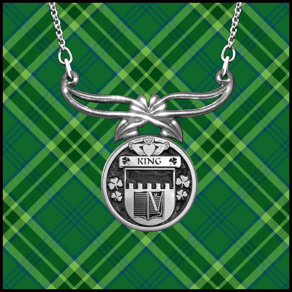 King Irish Disk Rennie Mackintosh Style Pendant IPRM