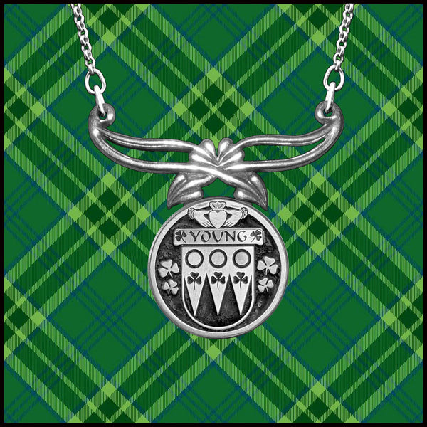 Young Irish Disk Rennie Mackintosh Style Pendant IPRM