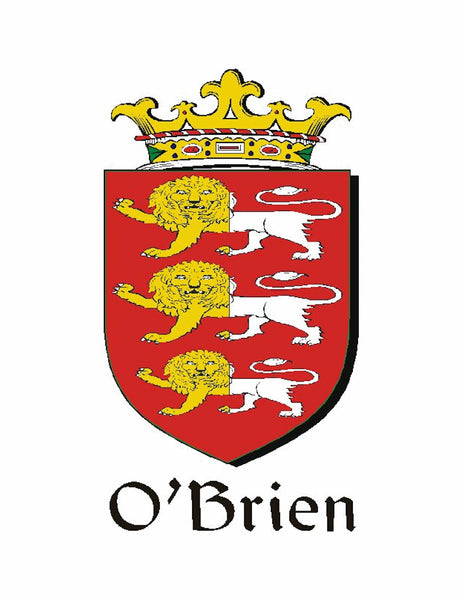 O'Brien Irish Coat of Arms Embroidered Crest