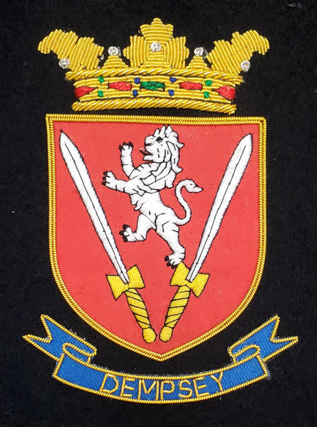 Dempsey Irish Coat of Arms Embroidered Crest