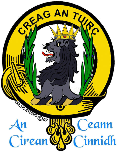 MacLaren Scottish Clan Embroidered Crest