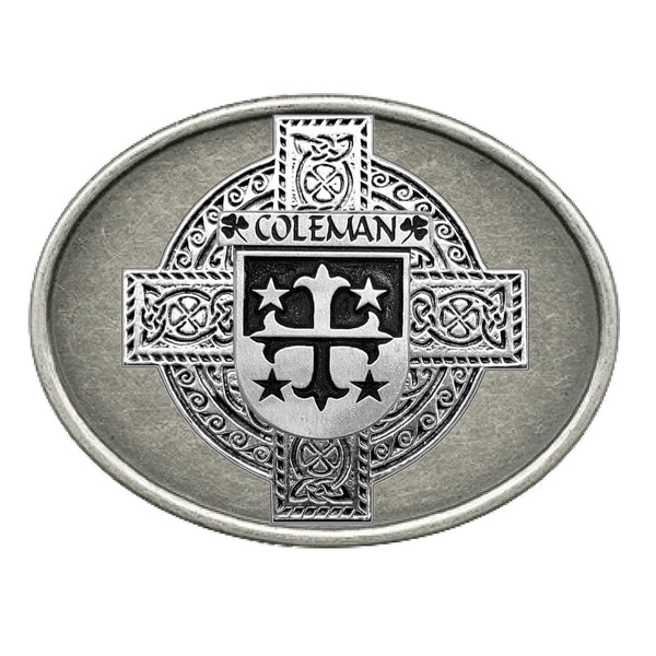 Coleman Irish Coat of Arms Regular Buckle
