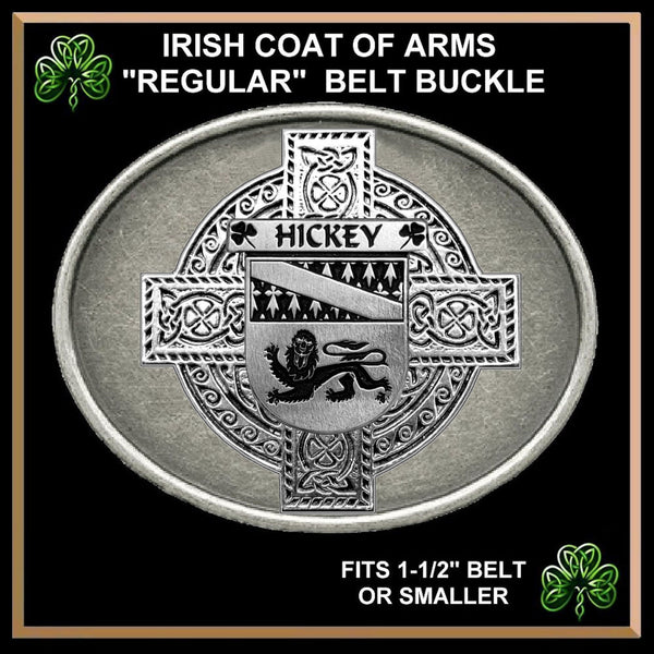 Hickey Irish Coat of Arms Regular Buckle