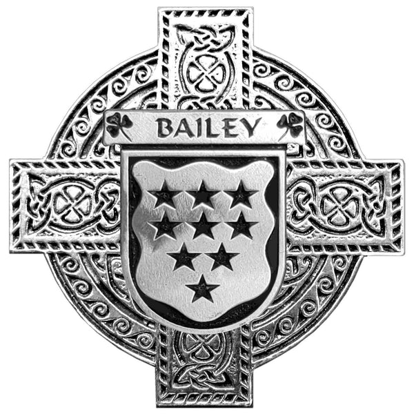 Bailey Irish Celtic Cross Round Flask 5 oz