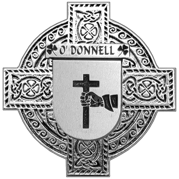 O'Donnell Irish Celtic Cross Round Flask 5 oz