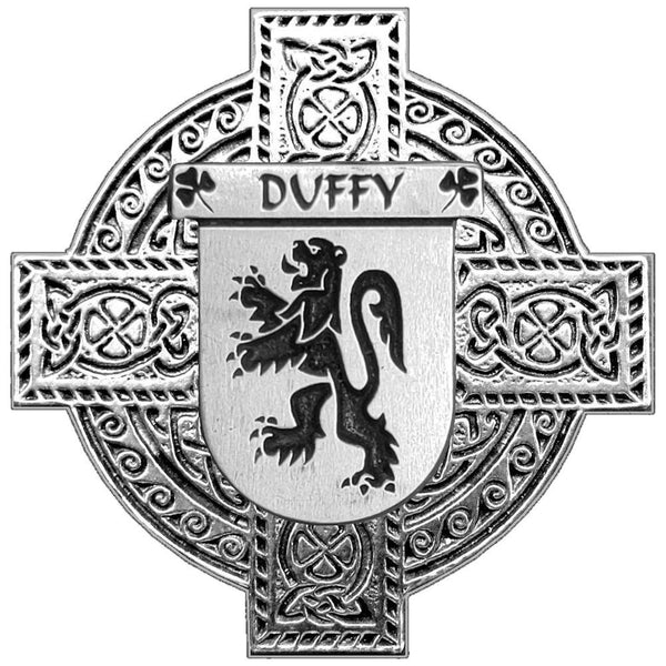 Duffy Irish Celtic Cross Round Flask 5 oz