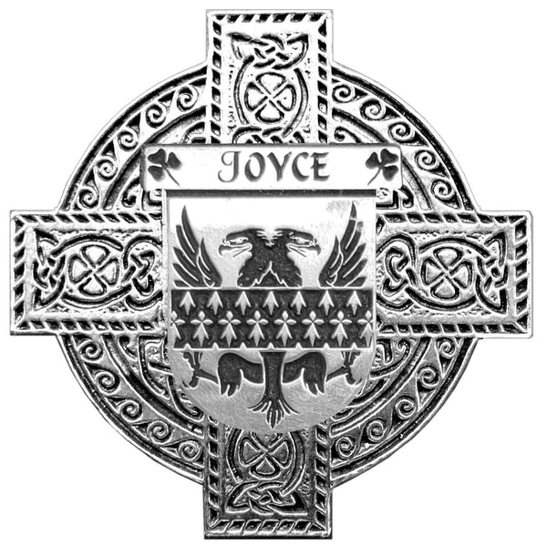 Joyce Irish Celtic Cross Round Flask 5 oz