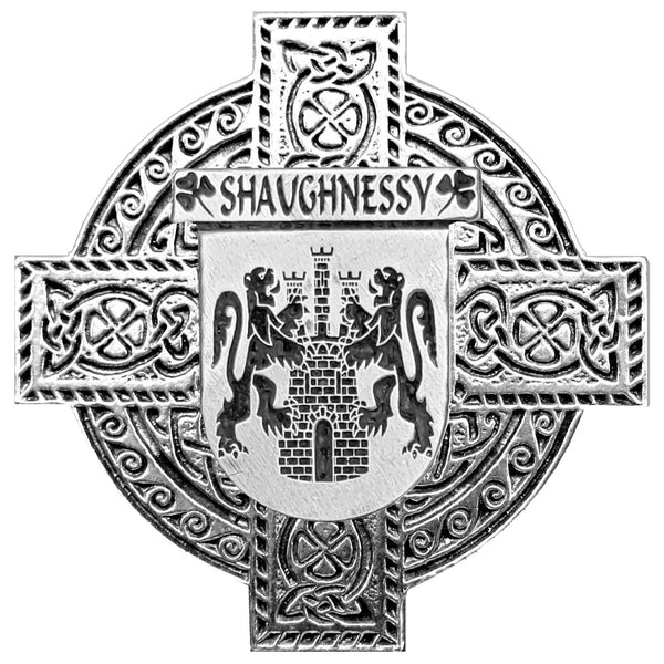 Shaughnessy Cross Round Flask 5 oz - All Irish Families