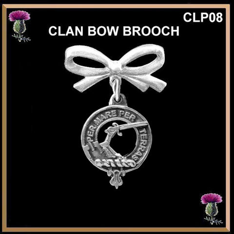 Alexander Scottish Clan Bow Brooch