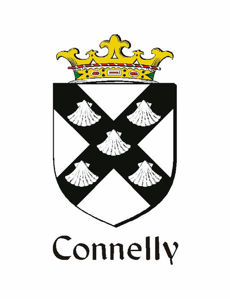 Connolly Irish Coat of Arms Clip Tie Bar - ICTB10