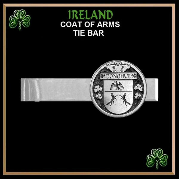 Donohue Irish Coat of Arms Clip Tie Bar - ICTB10