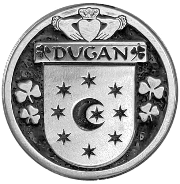 Dugan Irish Coat of Arms Clip Tie Bar - ICTB10