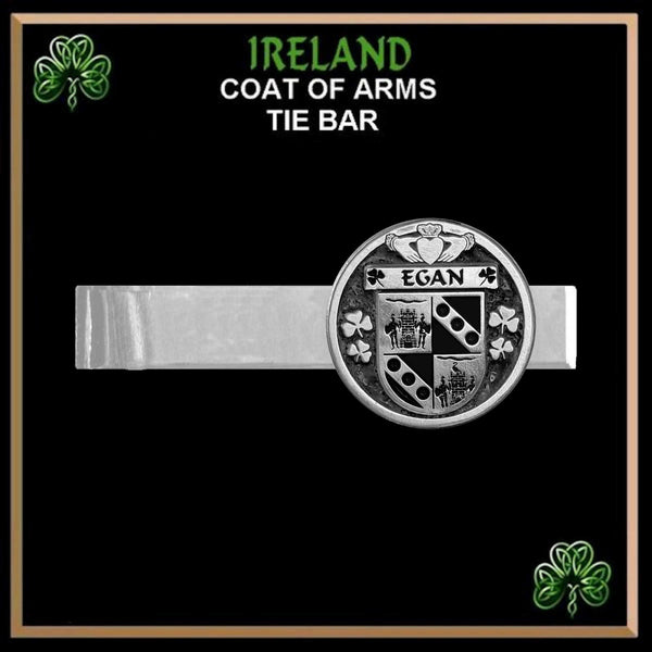 Egan Irish Coat of Arms Clip Tie Bar - ICTB10