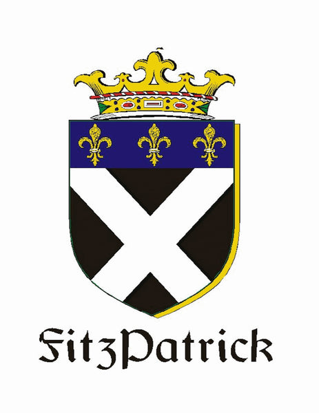 FitzPatrick Irish Coat of Arms Clip Tie Bar - ICTB10