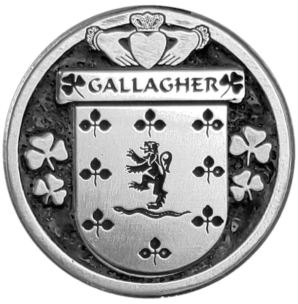Gallagher Irish Coat of Arms Clip Tie Bar - ICTB10