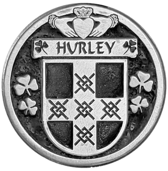 Hurley Irish Coat of Arms Clip Tie Bar - ICTB10