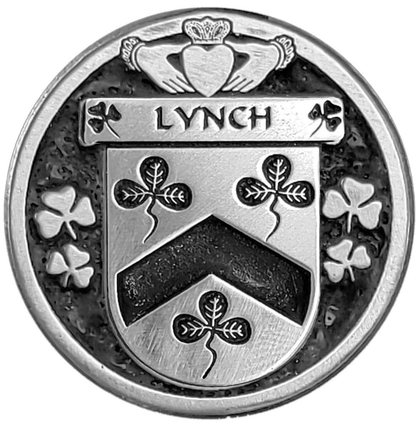 Lynch Irish Coat of Arms Clip Tie Bar - ICTB10
