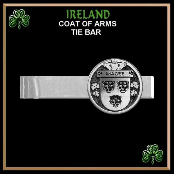 Magee Irish Coat of Arms Clip Tie Bar - ICTB10