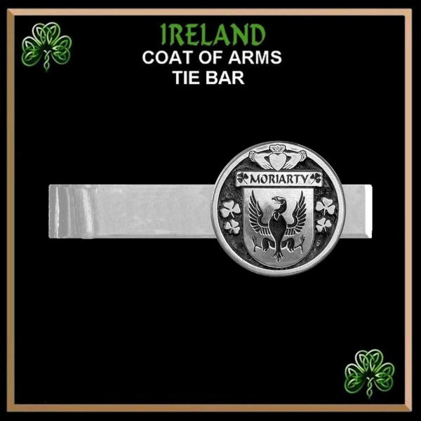 Moriarty Irish Coat of Arms Clip Tie Bar - ICTB10