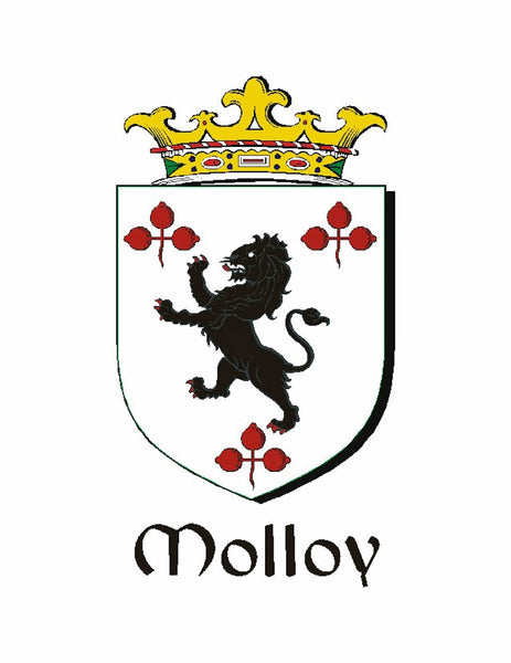 Mulloy Irish Coat of Arms Clip Tie Bar - ICTB10