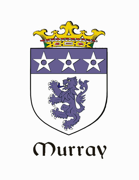 Murray Irish Coat of Arms Clip Tie Bar - ICTB10
