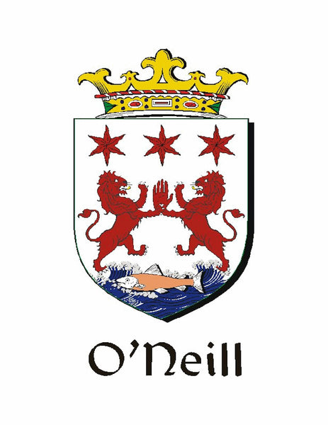 O'Neill Irish Coat of Arms Clip Tie Bar
