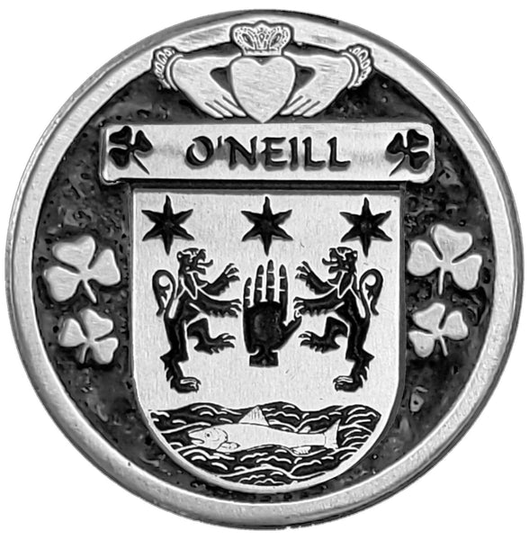 O'Neill Irish Coat of Arms Clip Tie Bar