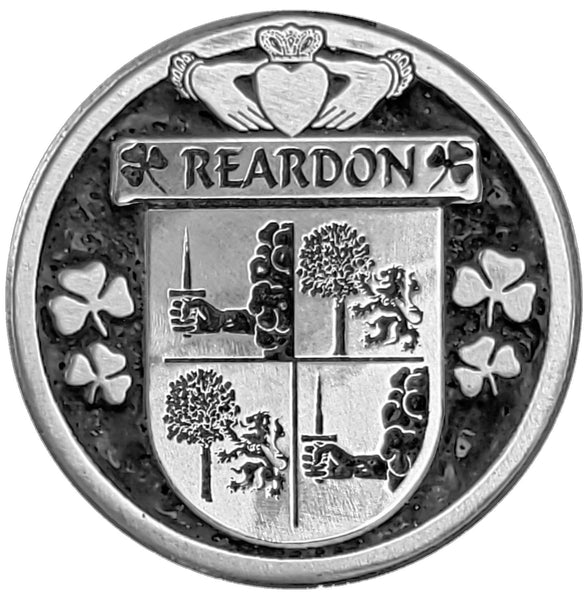 Reardon Irish Coat of Arms Clip Tie Bar - ICTB10
