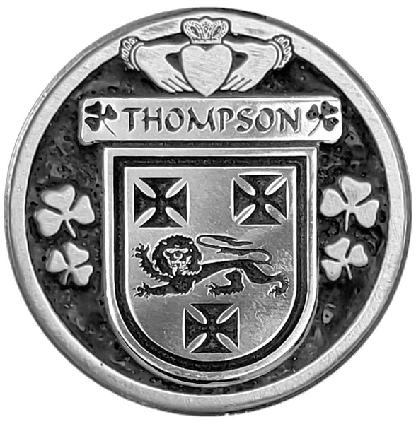 Thompson Irish Coat of Arms Clip Tie Bar - ICTB10