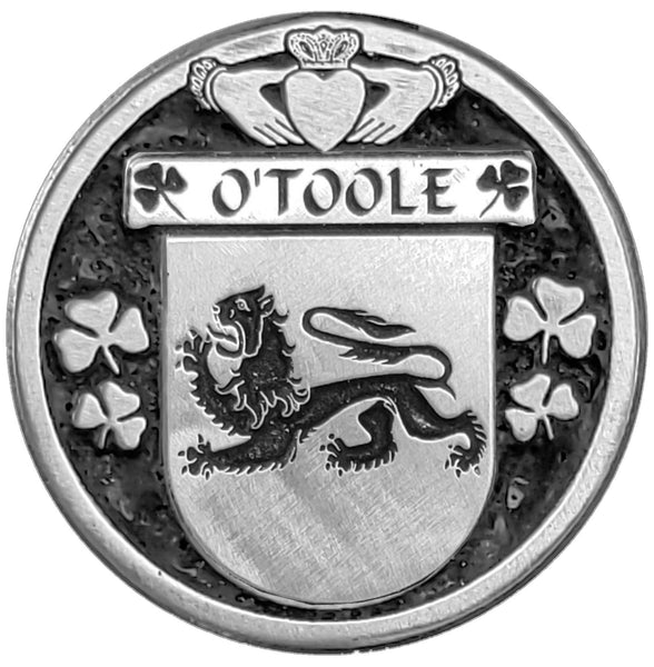 O'Toole Irish Coat of Arms Clip Tie Bar - ICTB10