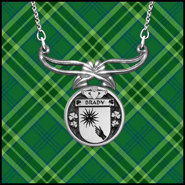 Brady Irish Disk Rennie Mackintosh Style Pendant IPRM