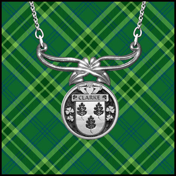 Clarke Irish Disk Rennie Mackintosh Style Pendant IPRM