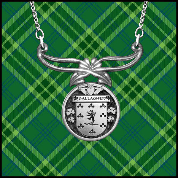 Gallagher Irish Disk Rennie Mackintosh Style Pendant IPRM