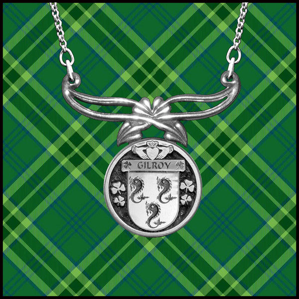 Gilroy Irish Disk Rennie Mackintosh Style Pendant IPRM