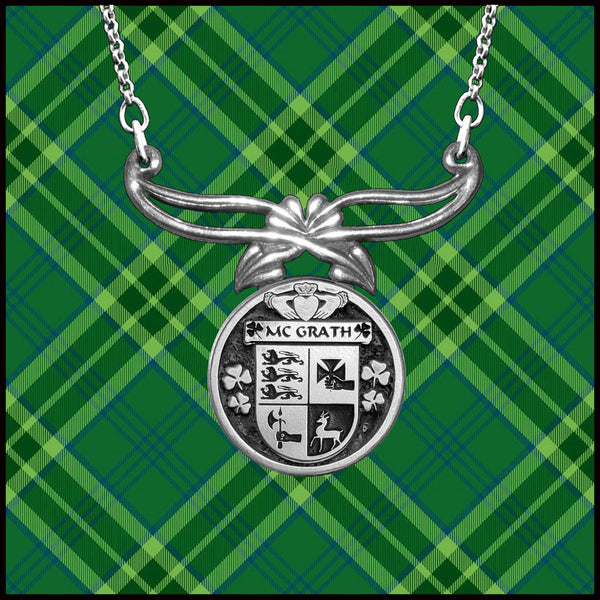 McGrath Irish Disk Rennie Mackintosh Style Pendant IPRM