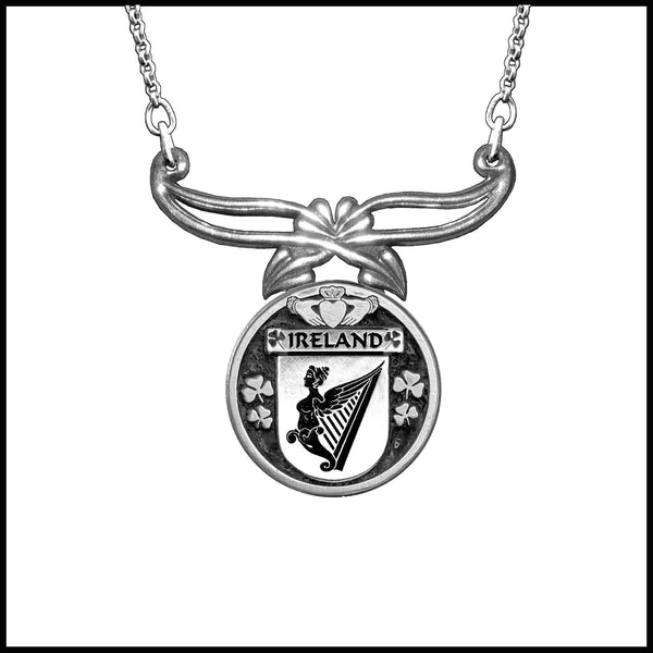 Ireland Irish Disk Rennie Mackintosh Style Pendant IPRM