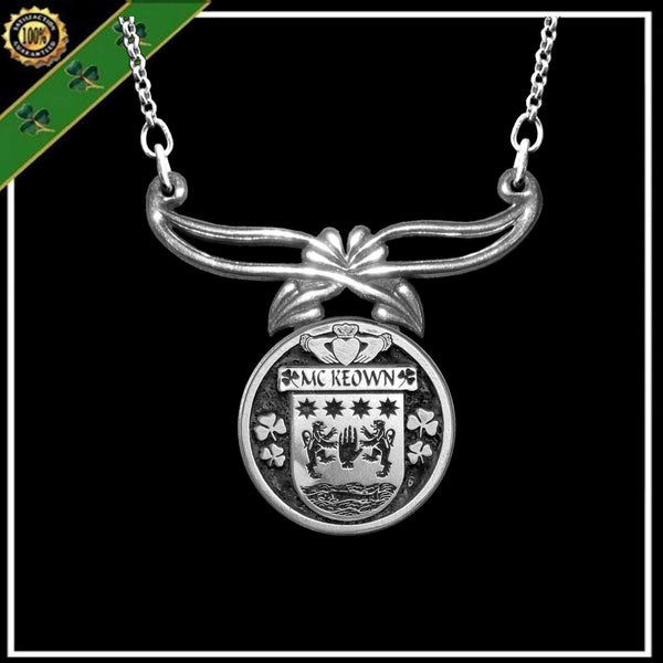 McKeown Irish Disk Rennie Mackintosh Style Pendant IPRM