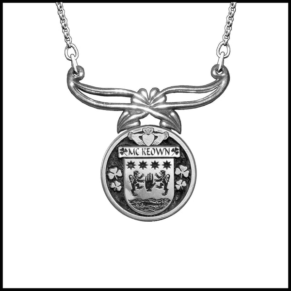 McKeown Irish Disk Rennie Mackintosh Style Pendant IPRM