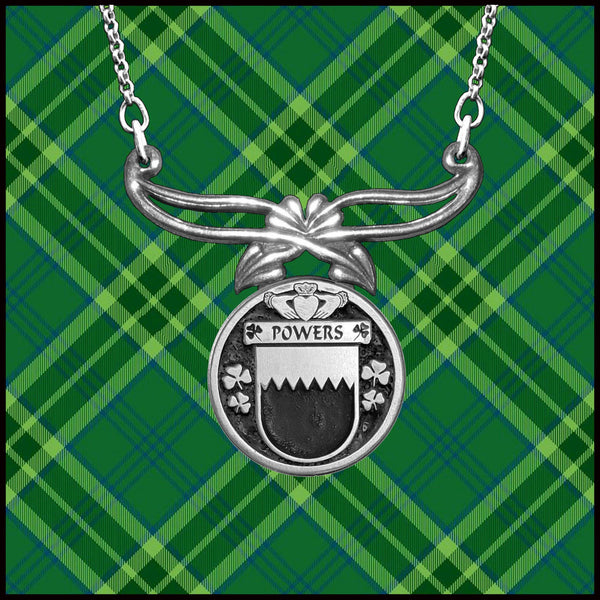 Powers Irish Disk Rennie Mackintosh Style Pendant IPRM