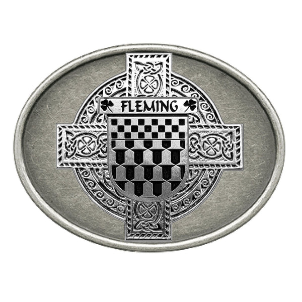 Fleming Irish Coat of Arms Regular Buckle