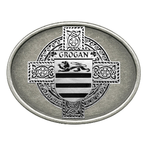 Grogan Irish Coat of Arms Regular Buckle