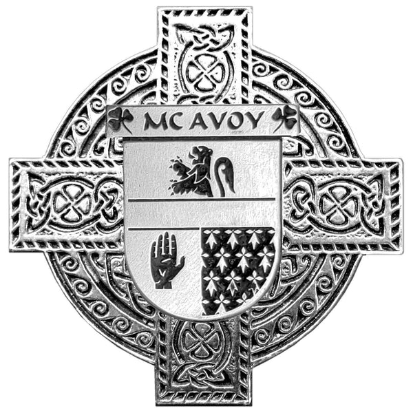 McAvoy Irish Coat of Arms Regular Buckle