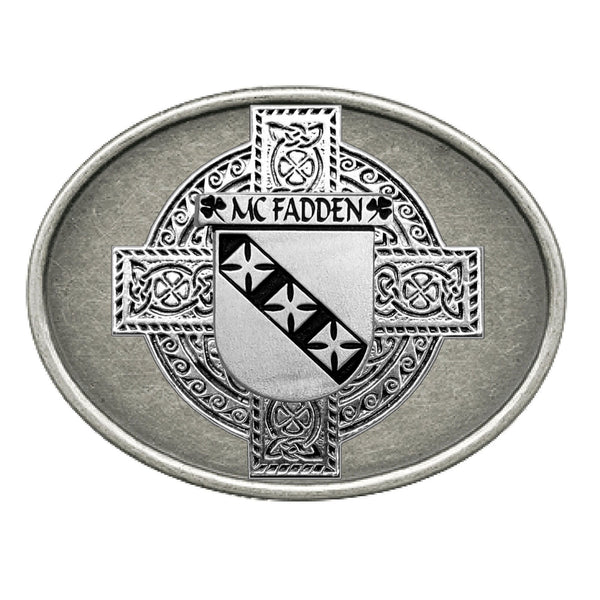 McFadden Irish Coat of Arms Regular Buckle