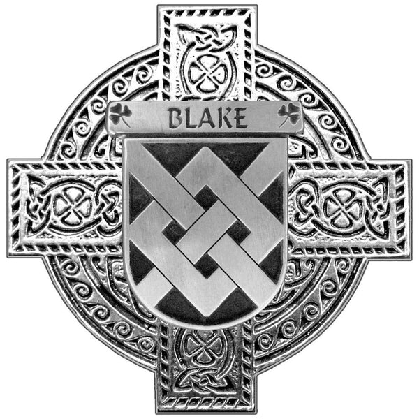 Blake Irish Celtic Cross Round Flask 5 oz