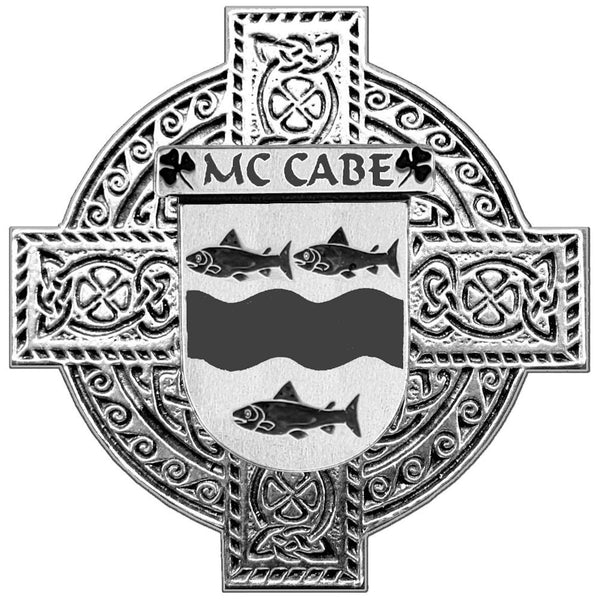 McCabe Irish Celtic Cross Round Flask 5 oz