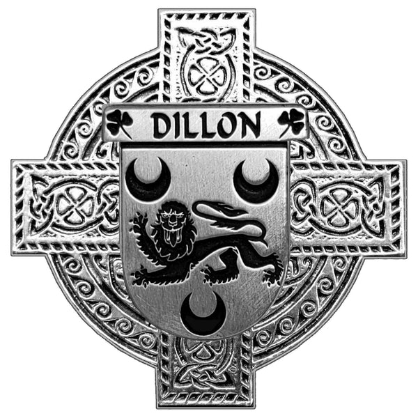 Dillon Irish Celtic Cross Round Flask 5 oz